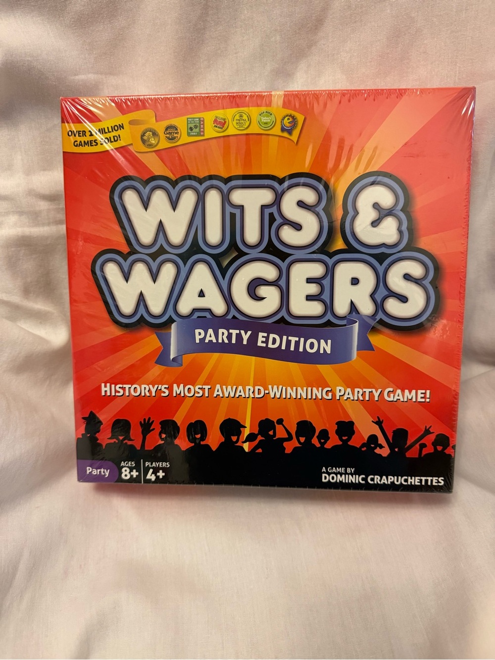 New ~ Wits and Wagers Party Edition Board Game ~ factory sealed plastic
